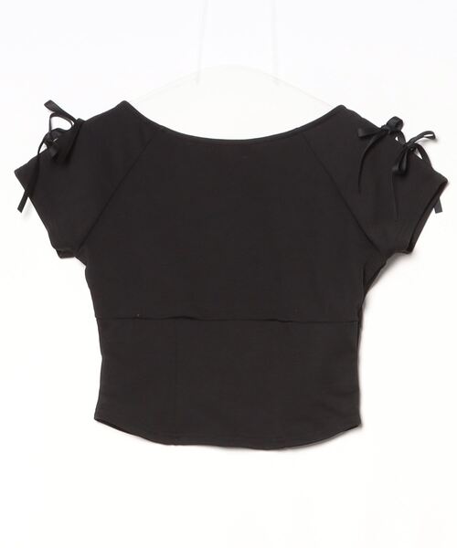 「RESEXXY」 半袖カットソー FREE ブラック レディース_画像2