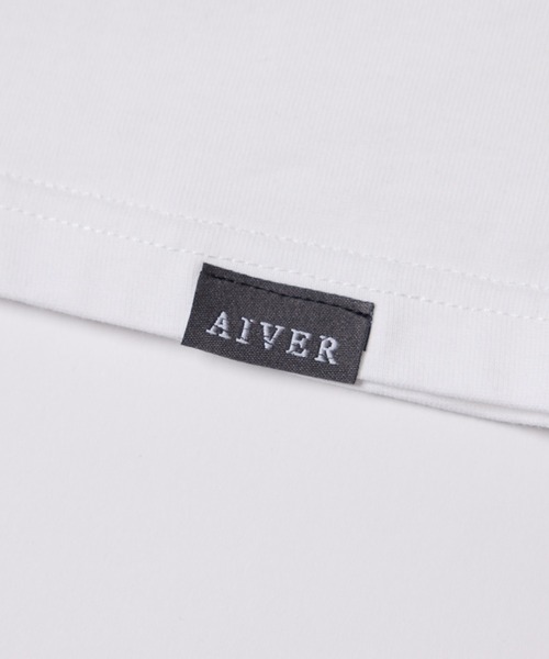 「AIVER」 半袖Tシャツ MEDIUM ブラック メンズ_画像8