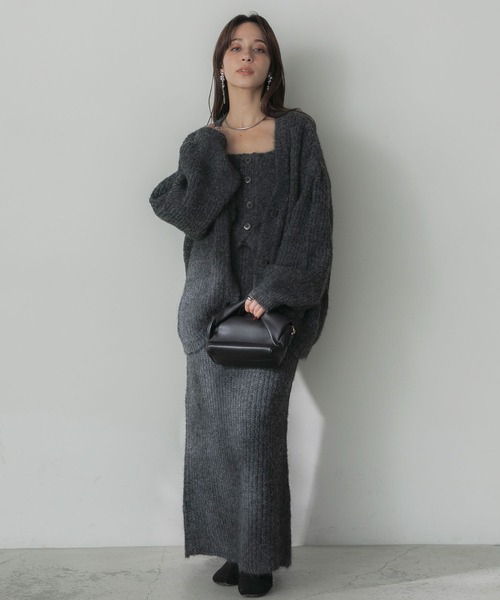 Elishe キャミソール ヘアリーニットビスチェ : ZOZOTOWN Yahoo!店