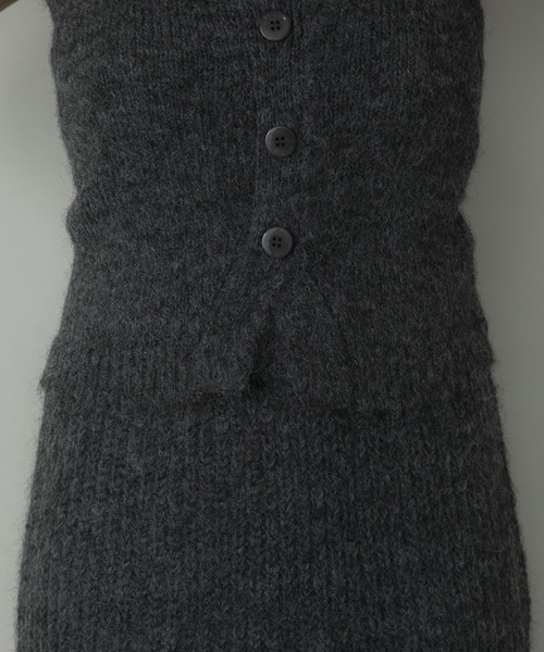 Elishe キャミソール ヘアリーニットビスチェ : ZOZOTOWN Yahoo!店