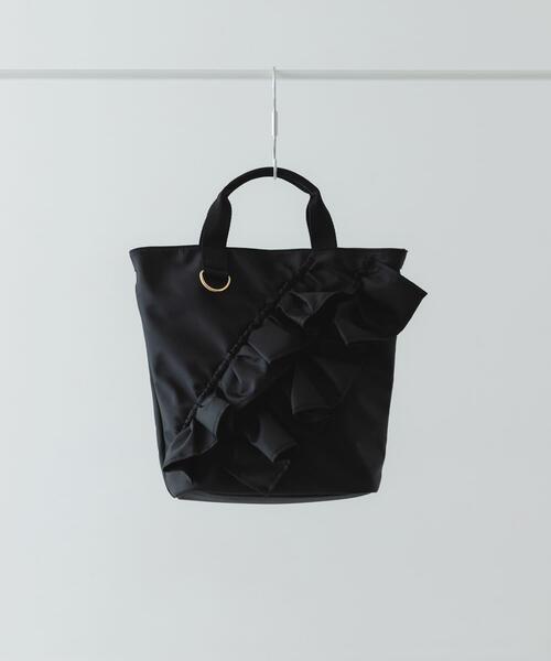 RODE SKO トートバッグ 軽量フリルトートバッグ レディース