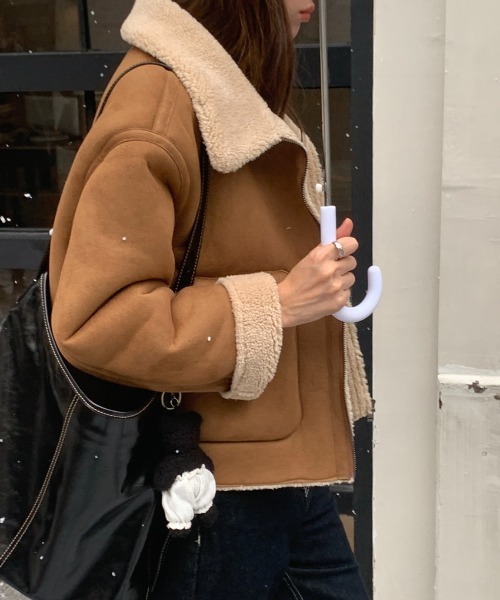 こちら【専用】のお品物です✨ムートン風ショート丈ジャケット✨ 楽天市場】【取寄】ショートコート ショート コート レディース