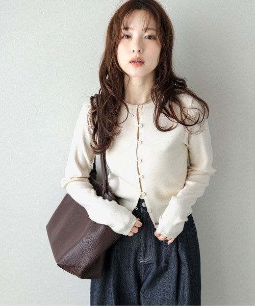 La-gemme（ラジェム） カーディガン 前後2wayプルオーバーカーディガン