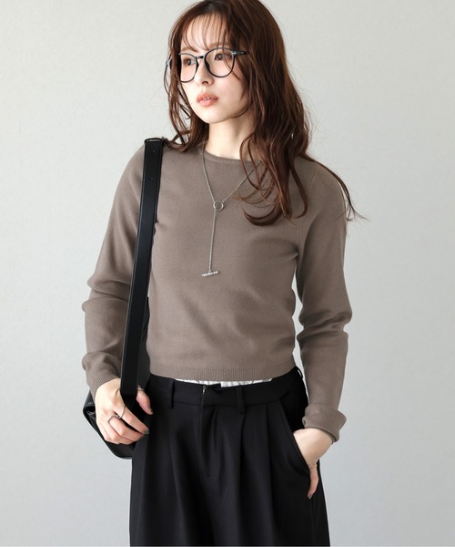 La-gemme（ラジェム） カーディガン 前後2wayプルオーバーカーディガン