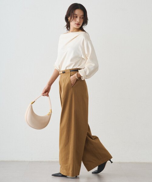 Loungedress（ラウンジドレス） ブラウス シャツ ドレープブラウス