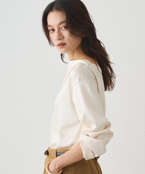 Loungedress（ラウンジドレス） ブラウス シャツ ドレープブラウス