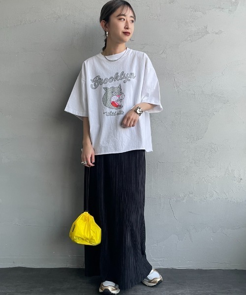 「FUNG」 半袖Tシャツ M ホワイト レディース_画像2