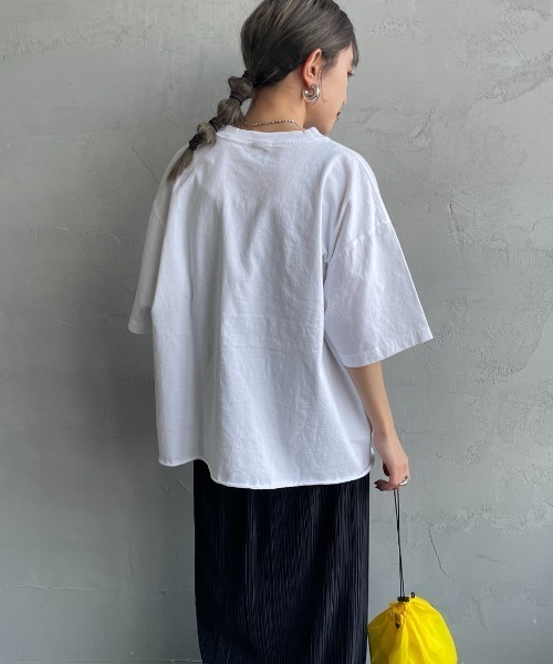 「FUNG」 半袖Tシャツ M ホワイト レディース_画像5