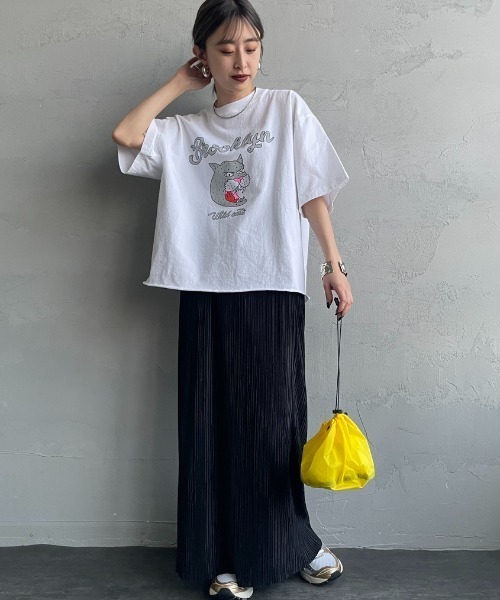 「FUNG」 半袖Tシャツ M ホワイト レディース_画像7