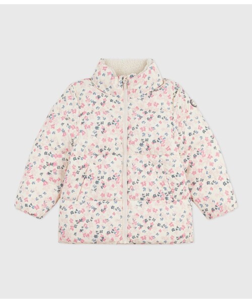 PETIT BATEAU（プチバトー） ダウン アウター 中綿入りフード