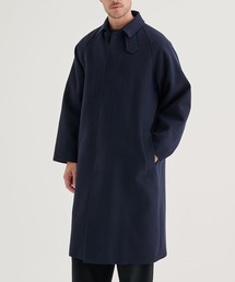 ジャケット・アウター ATON DOUBLE SAXONY BALMACAAN COAT ATON（エイトン） ステンカラーコート コート 「ATON / エイトン」別注