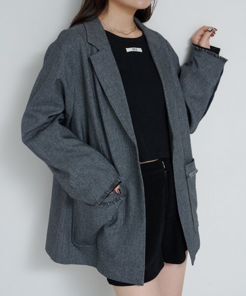 Kastane（カスタネ） ジャケット テーラードジャケット SETUPチェック