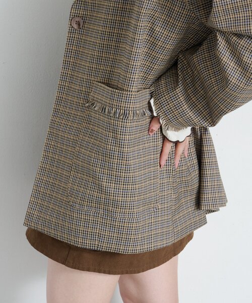 Kastane（カスタネ） ジャケット テーラードジャケット SETUPチェック