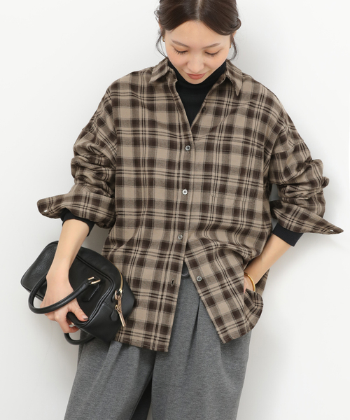 ジャーナルスタンダード レリューム（JOURNAL STANDARD relume）/チェックオーバーサイズシャツ JOURNAL STANDARD relume（ジャーナルスタンダード レリューム
