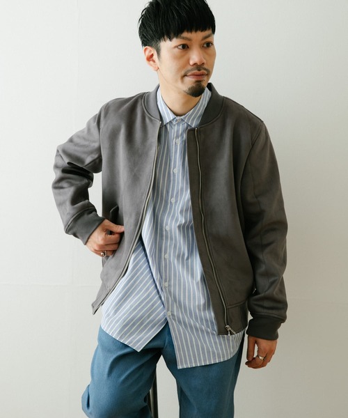 URBAN RESEARCH（アーバンリサーチ） ブルゾン LARGE グレー メンズ