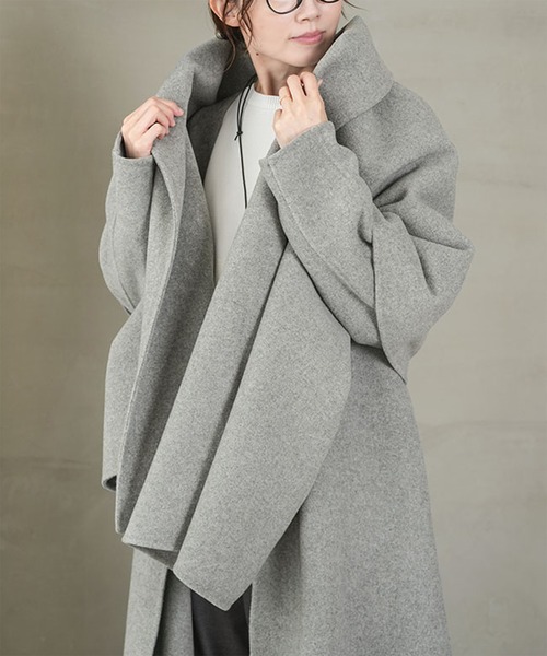 solamonat poche（ソラモナポッシェ） ストール マフラー メルトン