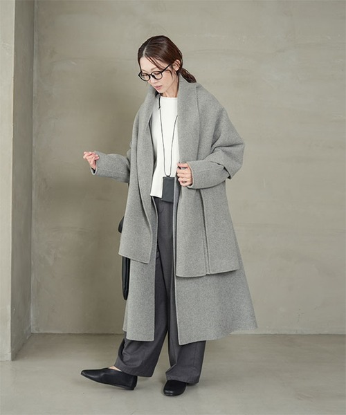 solamonat poche（ソラモナポッシェ） ストール マフラー メルトン