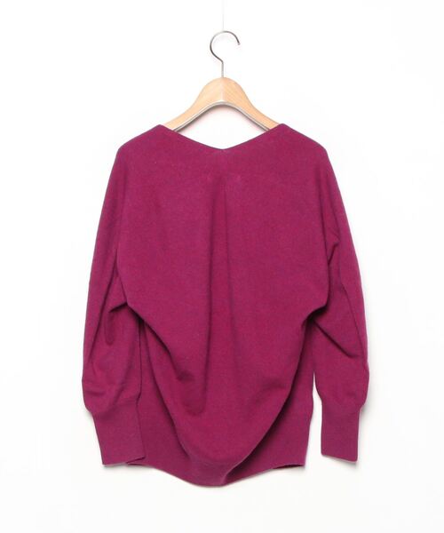 「Rouge vif」 長袖ニット - パープル レディース_画像2