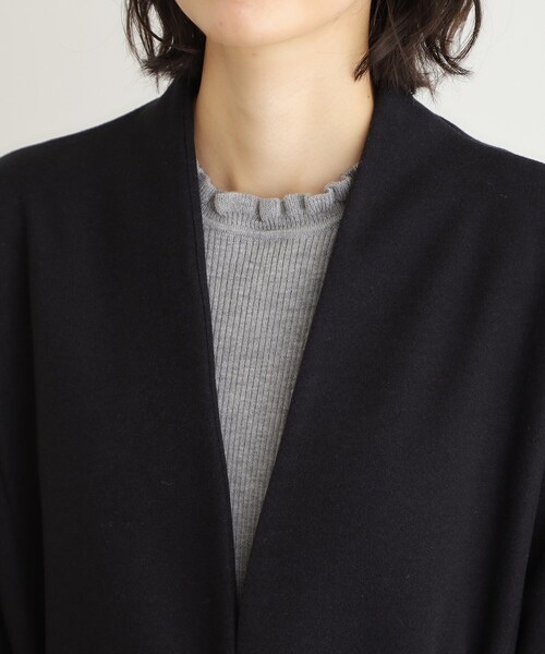 LAURA ASHLEY（ローラアシュレイ） ノーカラーコート コート 「洗える