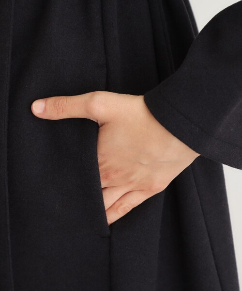 LAURA ASHLEY（ローラアシュレイ） ノーカラーコート コート 「洗える