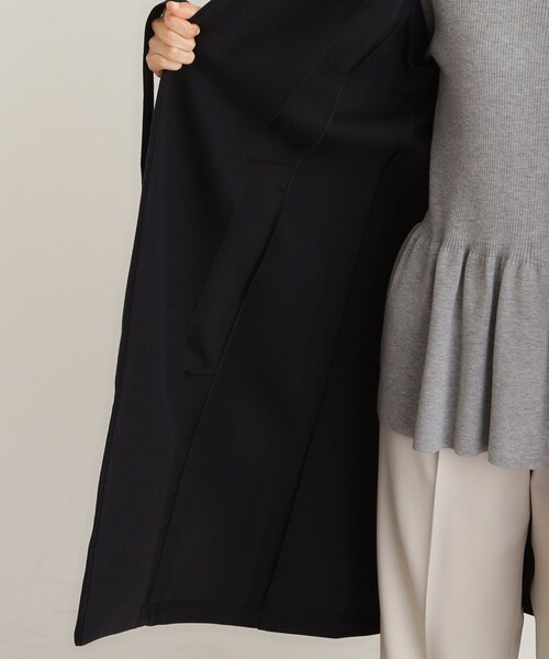 LAURA ASHLEY（ローラアシュレイ） ノーカラーコート コート 「洗える