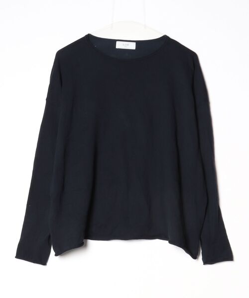 SLOBE IENA（スローブイエナ） 長袖ニット FREE ネイビー レディース