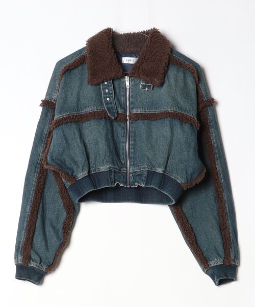 HYSTERIC GLAMOUR ヒステリックグラマー 日本製 ファーカラーAライン