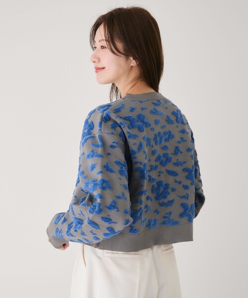 JAYRO（ジャイロ） カーディガン モール花柄ショートカーディガン