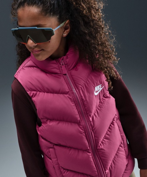 NIKE（ナイキ） ダウンベスト アウター YTH NSW TF ADP パファー