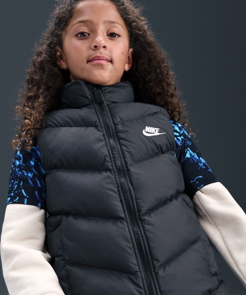 【新品未使用】ナイキダウンベスト NIKE（ナイキ） ダウンベスト アウター YTH NSW TF ADP パファー