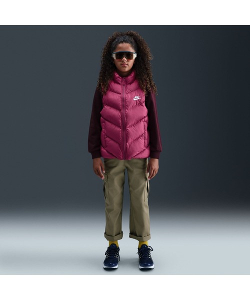 NIKE（ナイキ） ダウンベスト アウター YTH NSW TF ADP パファー