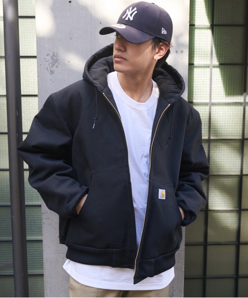 Carhartt カーハート ジャケット ブルゾン　Mサイズ Carhartt（カーハート） ブルゾン M ブラック メンズ : ZOZOTOWN Yahoo