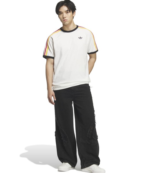 adidas（アディダス） ワイドパンツ ジーンズ adidas TG WIDE DENIM