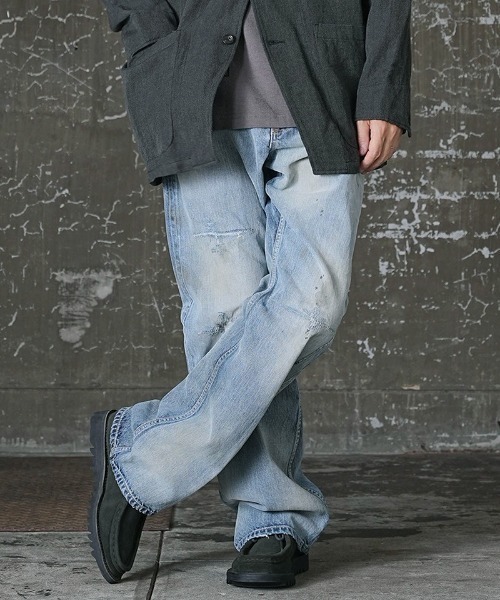 「EGO TRIPPING」 デニムパンツ 33 ネイビー メンズ_画像2