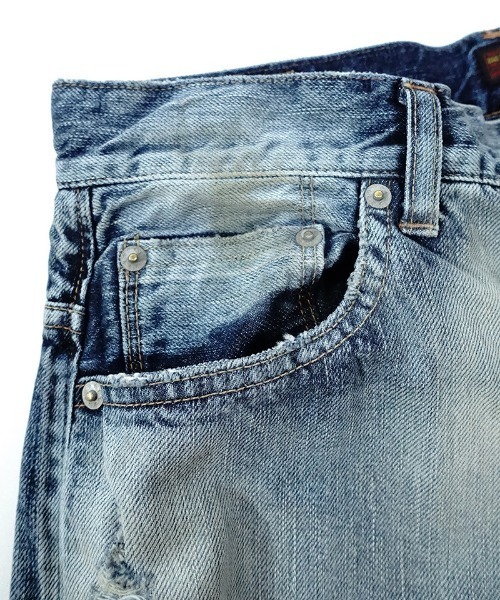 「EGO TRIPPING」 デニムパンツ 33 ネイビー メンズ_画像10