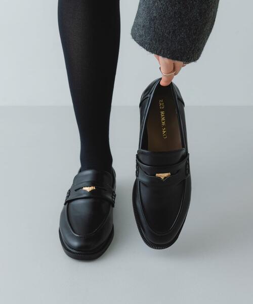 RODE SKO ローファー　　38 RODE SKO（ロデスコ） ローファー コインローファー レディース