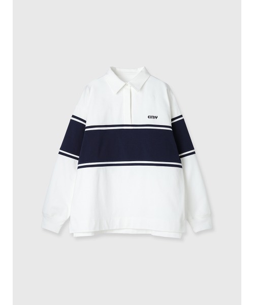 「EIMY ISTOIRE」 長袖カットソー F ネイビー レディース_画像6