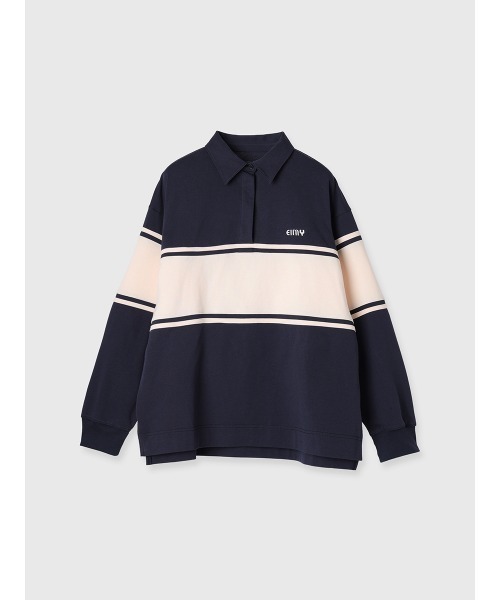 「EIMY ISTOIRE」 長袖カットソー F ネイビー レディース_画像7