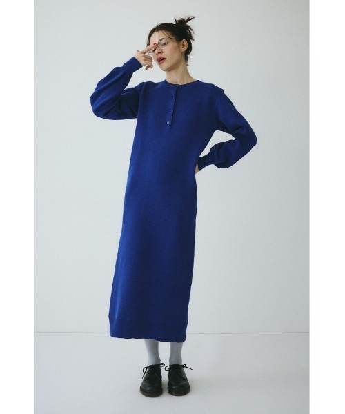 HeRIN.CYE ワンピース Layered knit dress レイヤードニットドレス