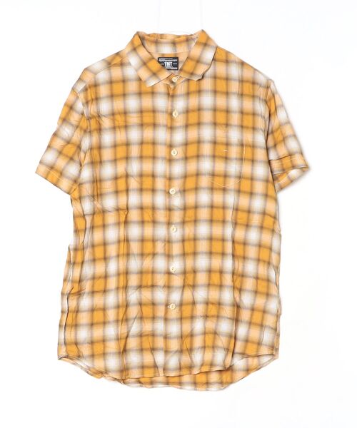 TMT 半袖シャツ X-LARGE イエロー メンズ : ZOZOTOWN Yahoo!店 - 通販
