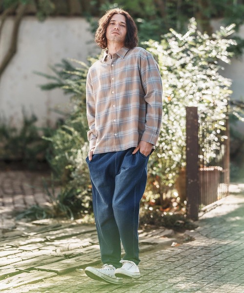 「CAMBIO」 スウェットパンツ M ブルー メンズ_画像6