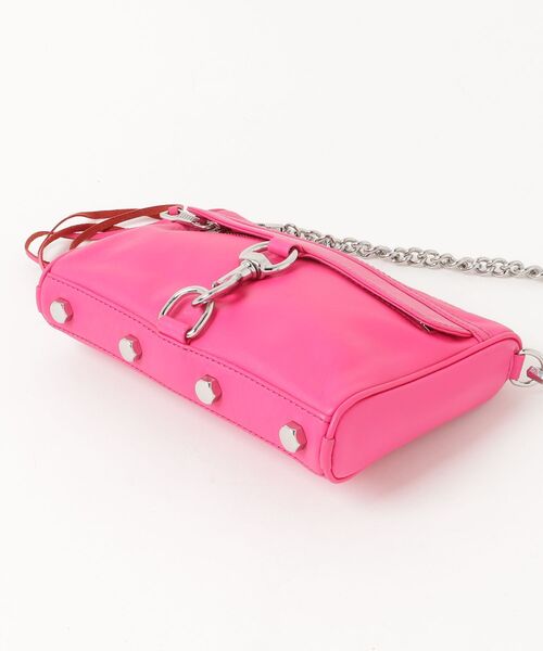 「REBECCA MINKOFF」 ショルダーバッグ - ピンク レディース_画像3