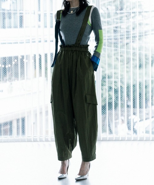 MARECHAL TERRE（マルシャルテル） パンツ 2Way サロペット レディース