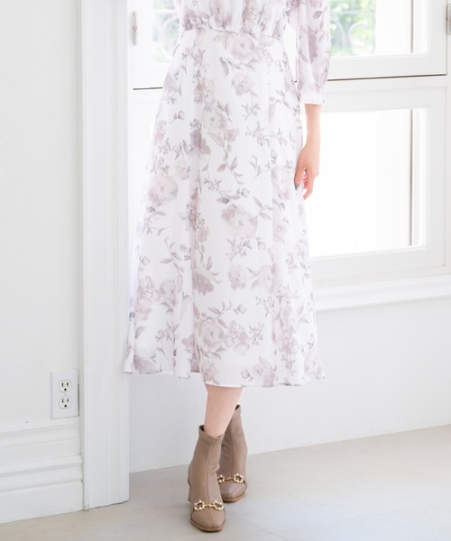 「MISCH MASCH」 長袖ワンピース M ブルー レディース_画像5