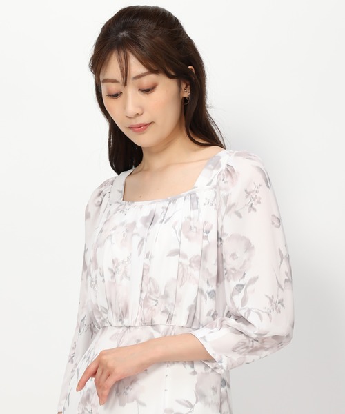 「MISCH MASCH」 長袖ワンピース M ブルー レディース_画像9