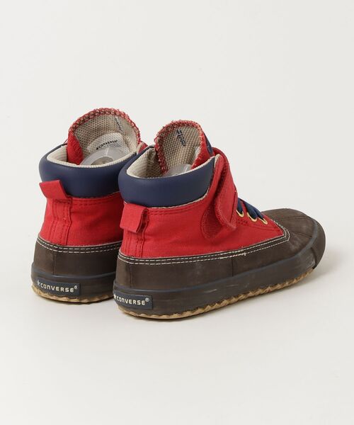 「CONVERSE」 「KIDS」ハイカットスニーカー 20cm レッド キッズ_画像2