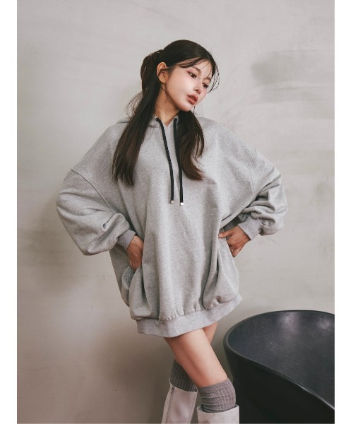 Darich（ダーリッチ） プルオーバーパーカー FREE モカ レディース