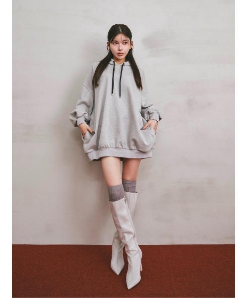 Darich（ダーリッチ） プルオーバーパーカー FREE モカ レディース