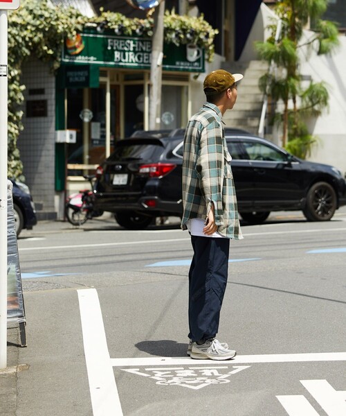 「BIG MAC」 長袖シャツ SMALL ブラウン メンズ_画像4