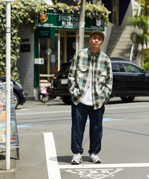 「BIG MAC」 長袖シャツ SMALL ブラウン メンズ_画像7